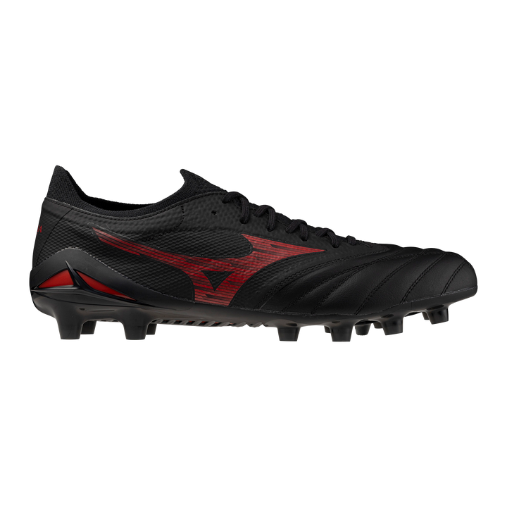 Mizuno Morelia NEO IV b Elite 40th Anniversary FG Boots- Blak/Red/Black