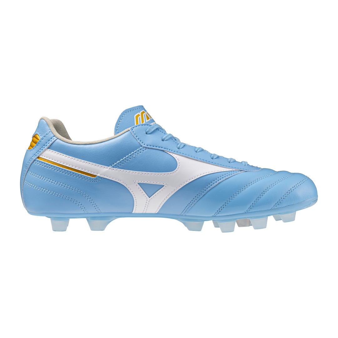 Mizuno Morelia II Pro FG Boots- Sky/White/Gold