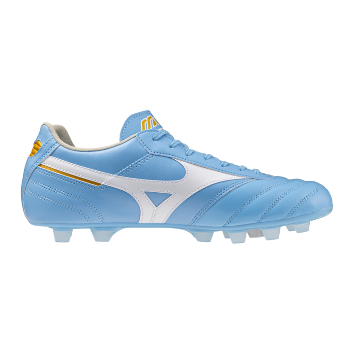 Mizuno Morelia II Pro FG Boots- Sky/White/Gold