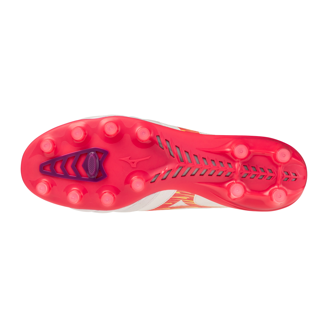 Mizuno Morelia NEO IV b Elite FG Boots- White/Pink