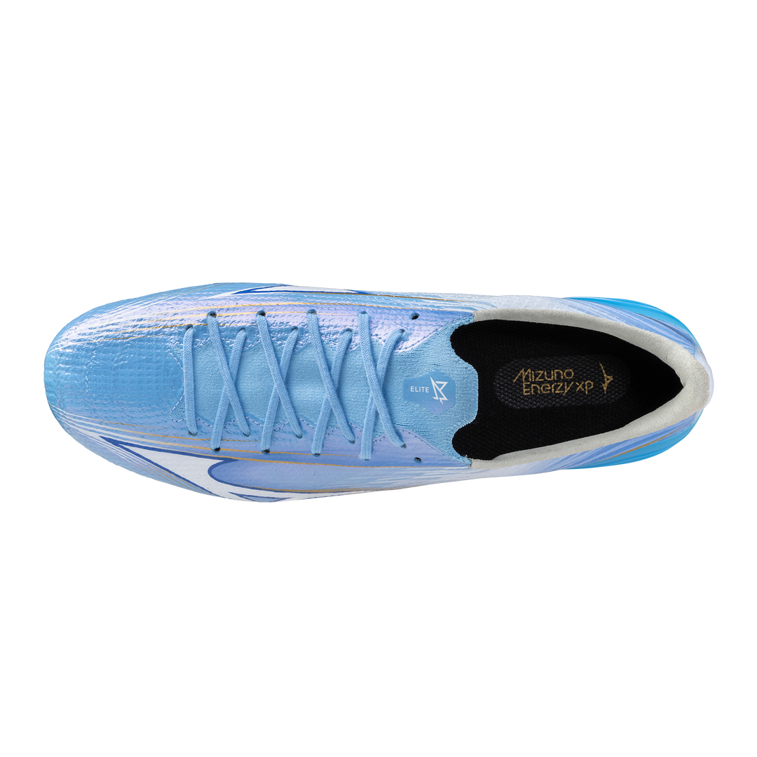 Mizuno Alpha III Elite FG Boots- Blue/Gold