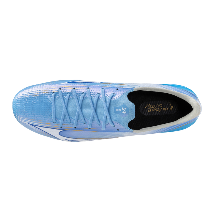 Mizuno Alpha III Elite FG Boots- Blue/Gold