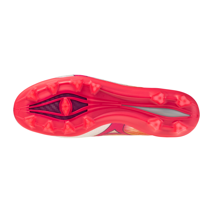 Mizuno Alpha III Elite FG Boots- White/Pink
