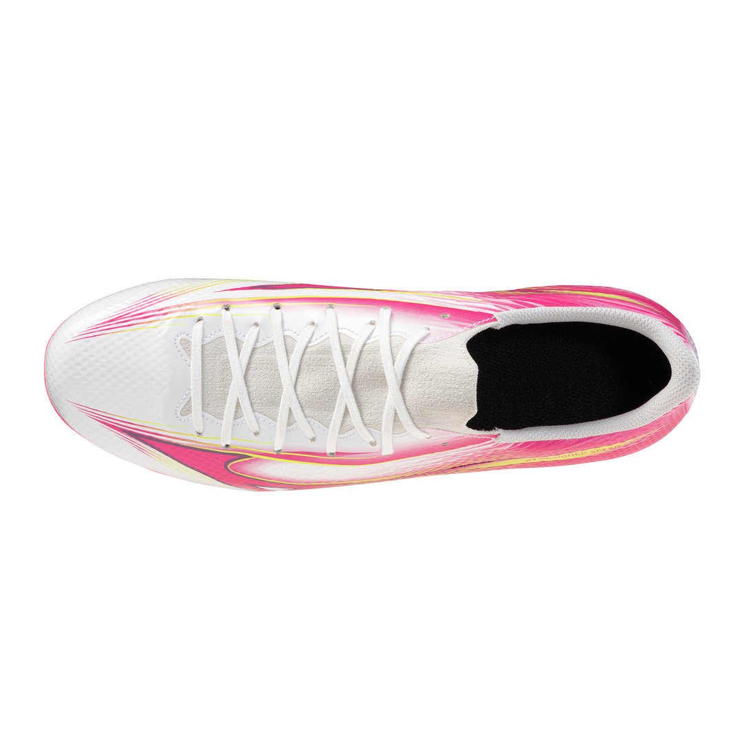 Mizuno Alpha III Select FG Boots- White/Pink