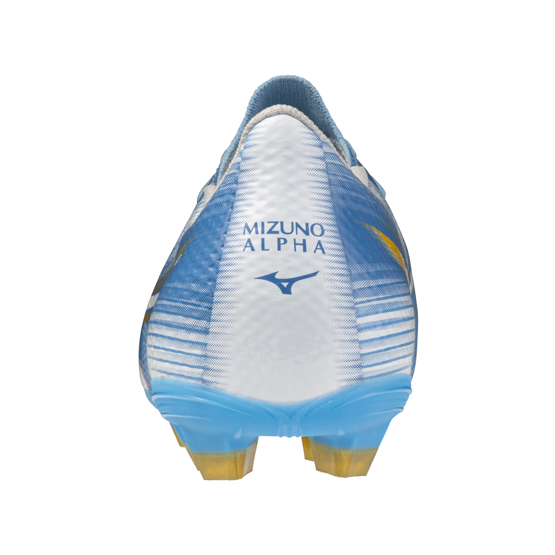 Mizuno Alpha III Select FG Boots- Sky/White- JUNIOR
