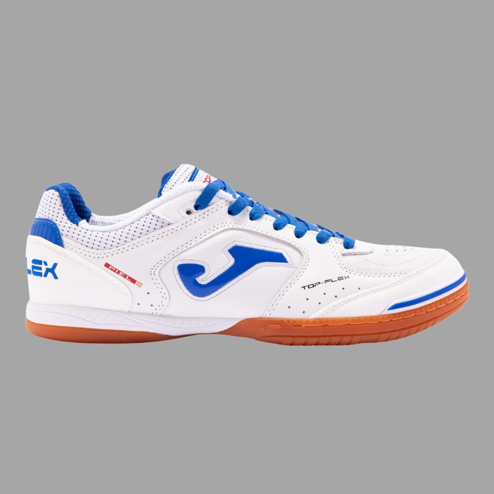 Joma Top Flex Indoor Boots- White/Royal