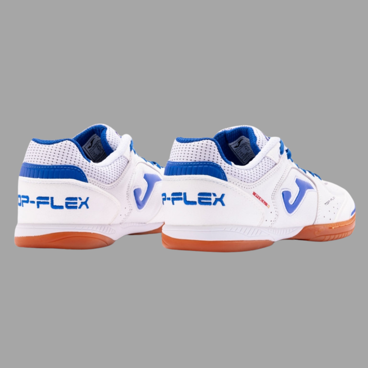 Joma Top Flex Indoor Boots- White/Royal