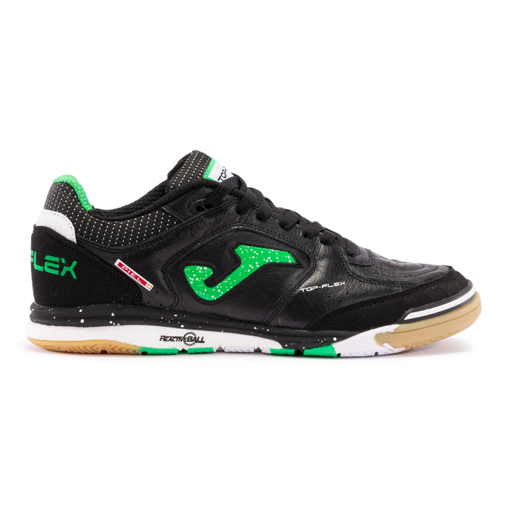 Joma Top Flex Rebound INDOOR Boots- Black/Green