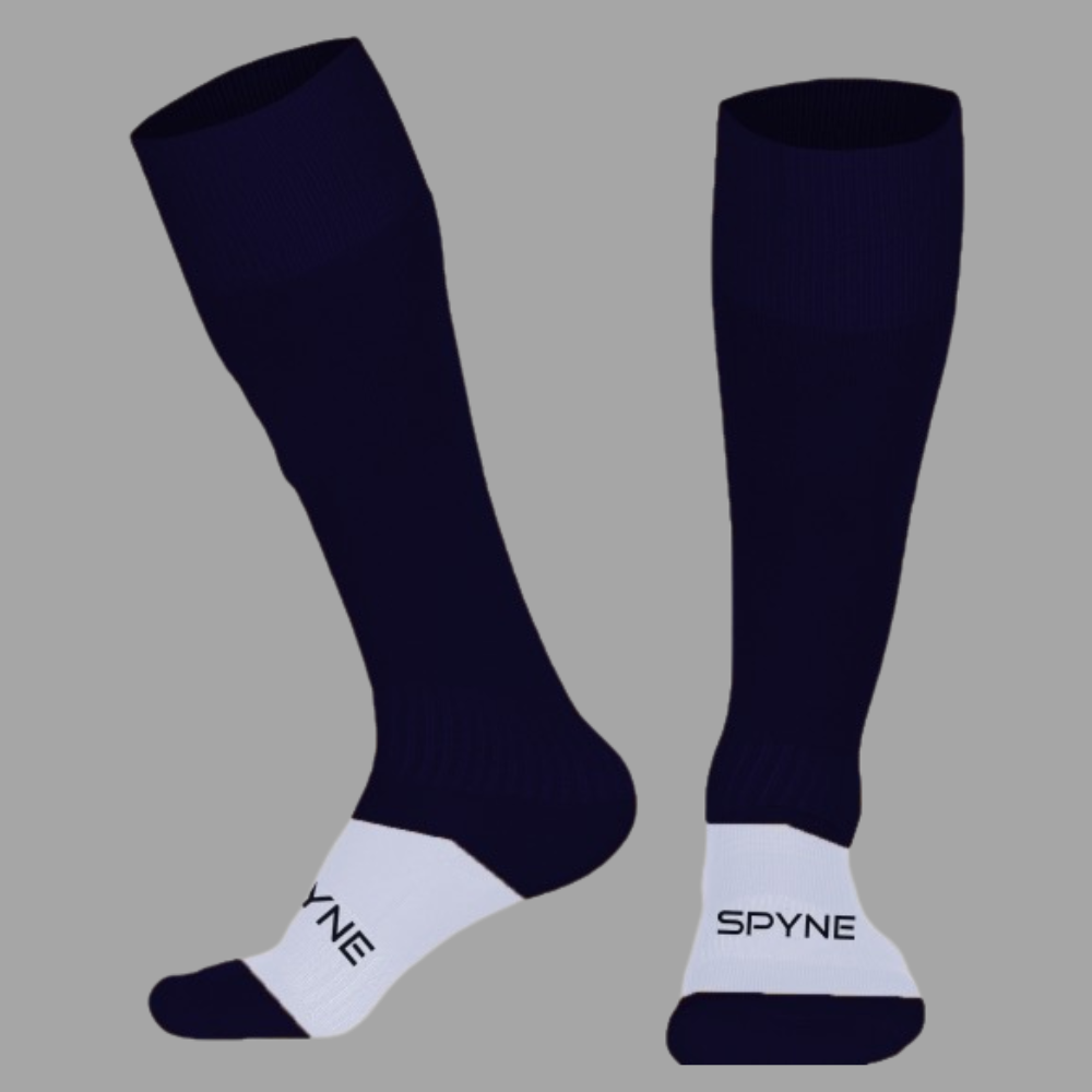 SPYNE Football Socks- Black