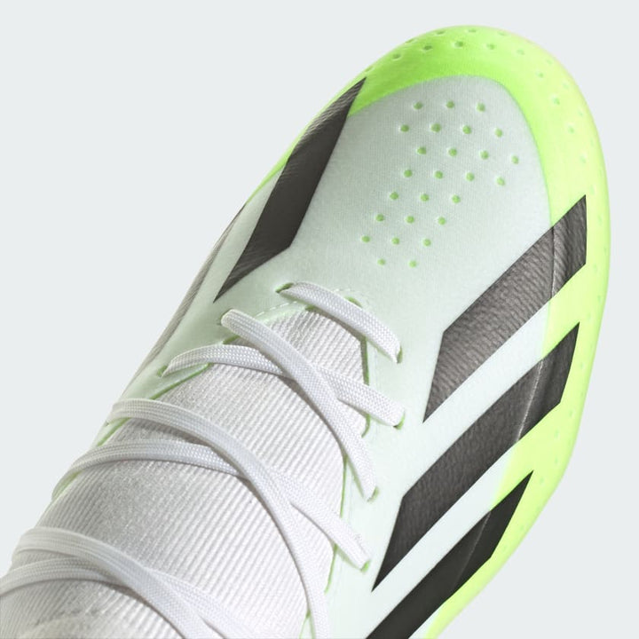 adidas X Crazyfast .3 FG Boots- White/Lemon