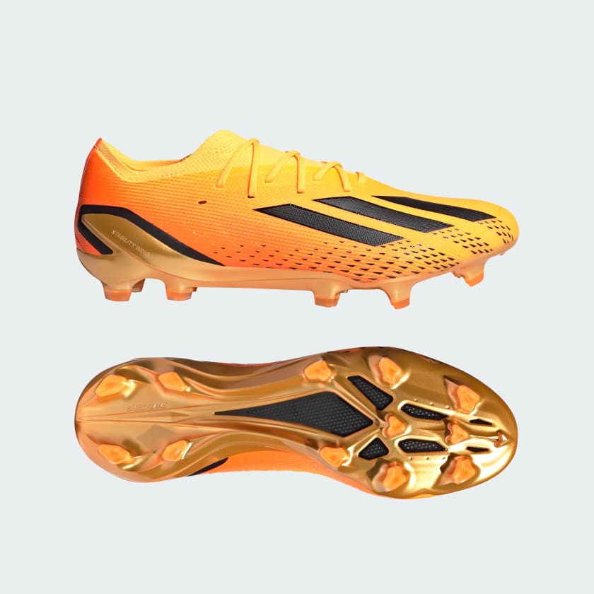adidas X SpeedPortal .1 FG Boots- Gold/Black/Orange