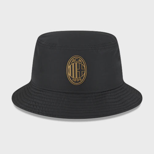 AC Milan Bucket Hat- Blak/Gold