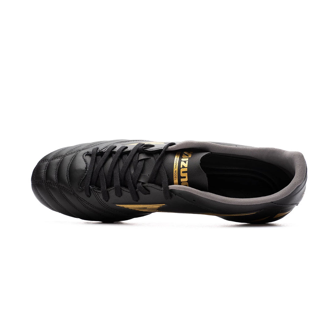 Mizuno Morelia NEO IV Pro FG Boots- Black/Gold