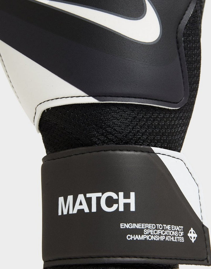 Nike Match Goalkeeper Gloves- Black