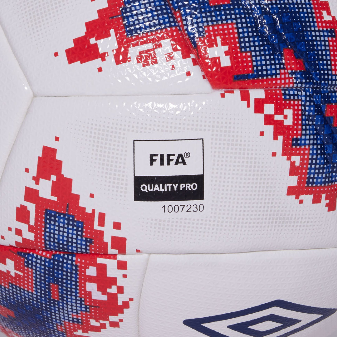 Umbro Neo Swerve FIFA Pro Ball- White/Navy/Red