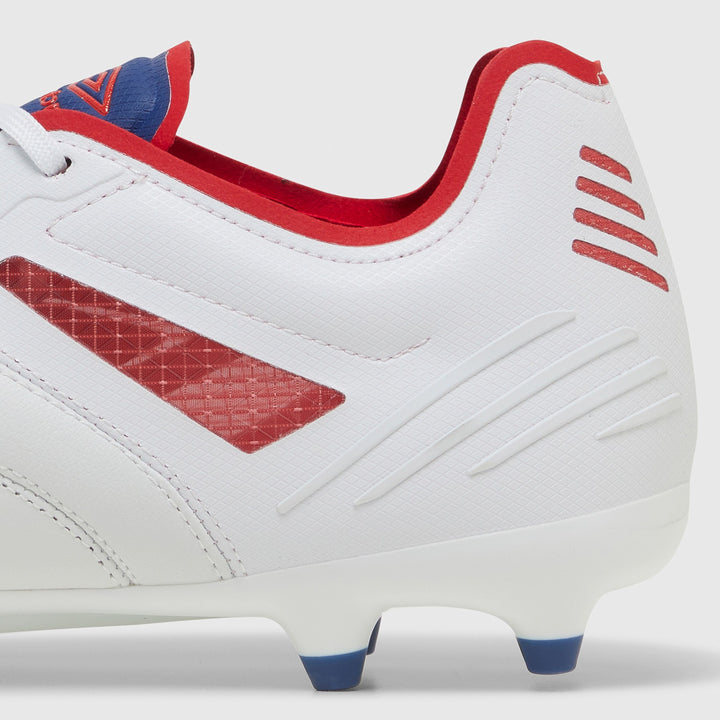 Umbro Tocco IV Premier Boots- White/Blue/Red