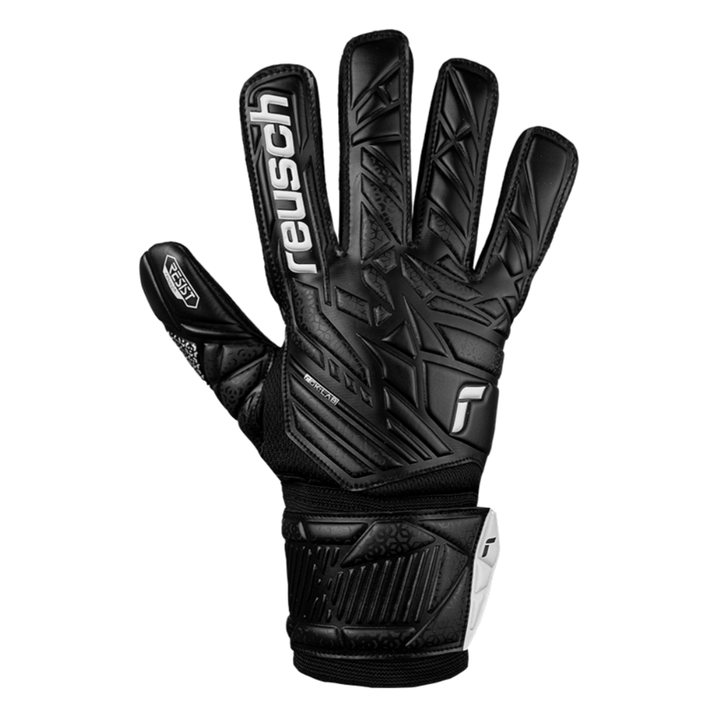 Reusch Attrakt Resist Goalkeeper Gloves- Black