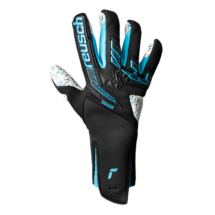 Reusch Freegel Fusion Strapless Goalkeeper Gloves- Black/White/Blue