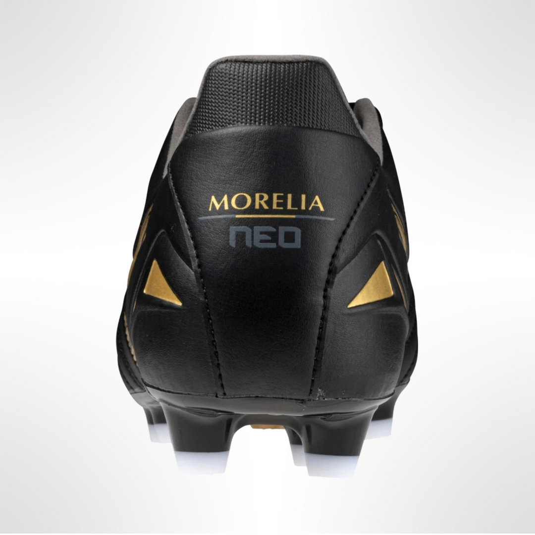 Mizuno Morelia NEO IV Pro FG Boots- Black/Gold