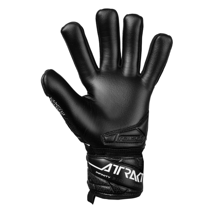 Reusch Attrakt Freegel Infinity Goalkeeper Gloves- Black