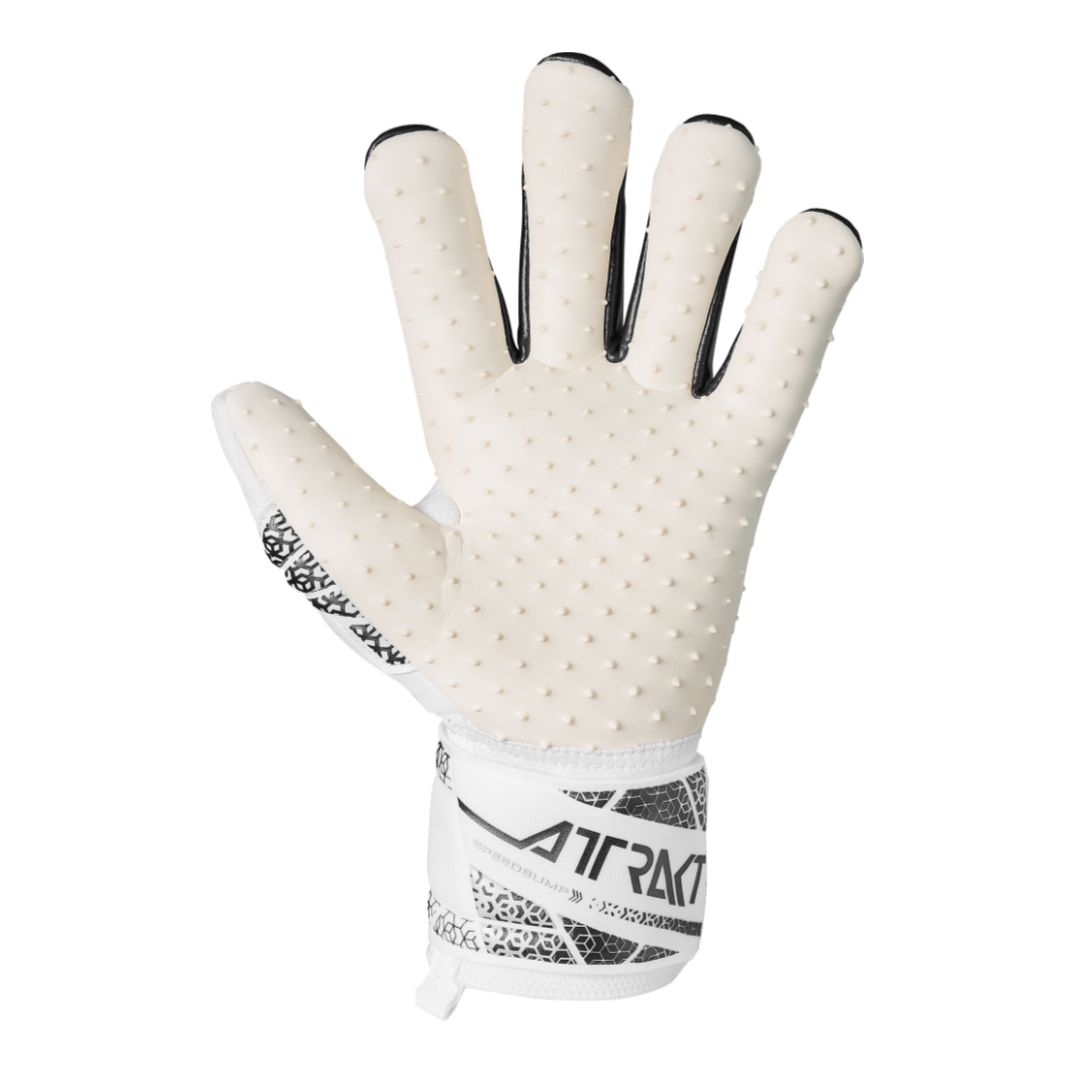 Reusch Attrakt Speedbump Goalkeeper Gloves- Black/White