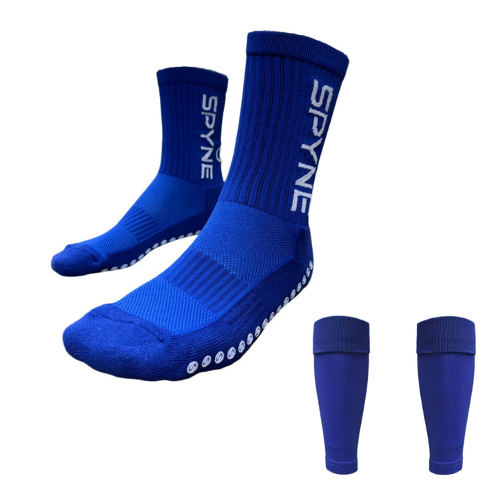 SPYNE Grip Sock/ Footless Sock Bundle- 2 Pack