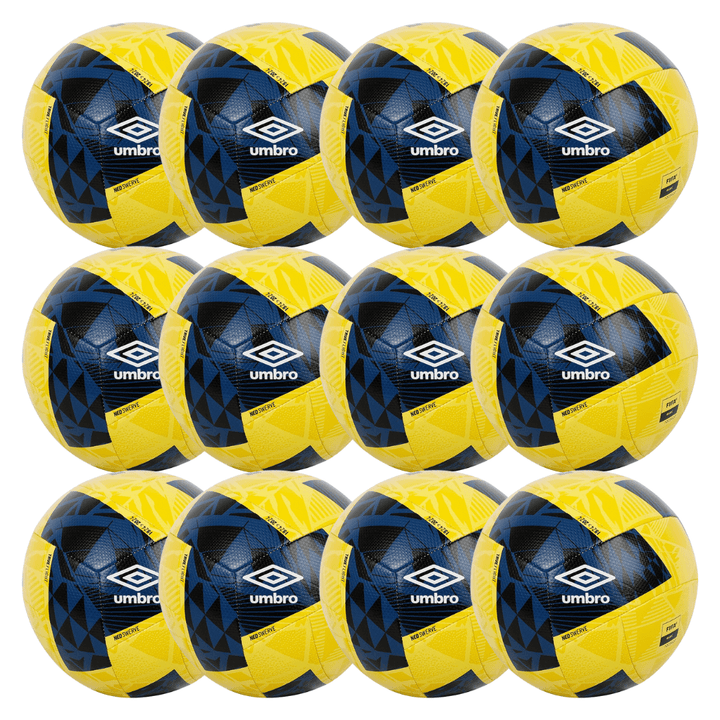 Umbro Neo Swerve Training Ball- Yellow/Navy