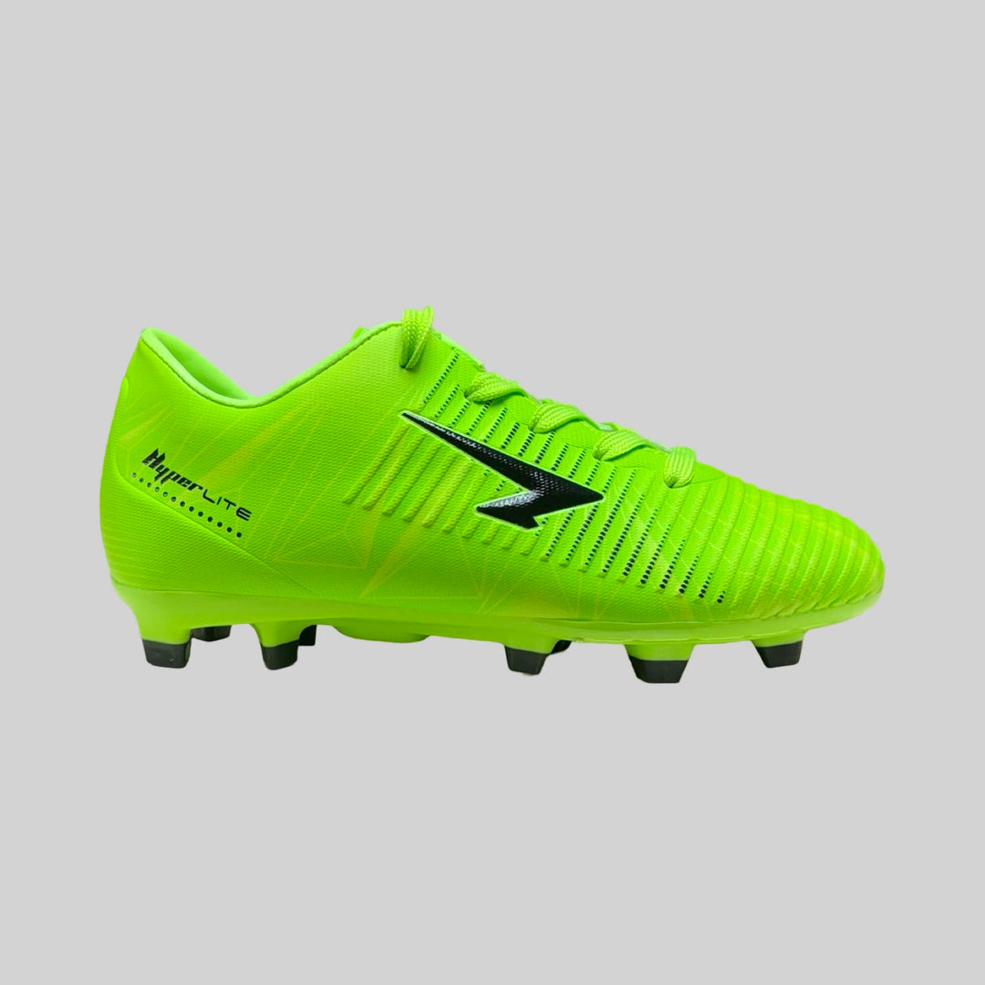 Sfida Laser Boots- Fluro Green/Black- JUNIOR