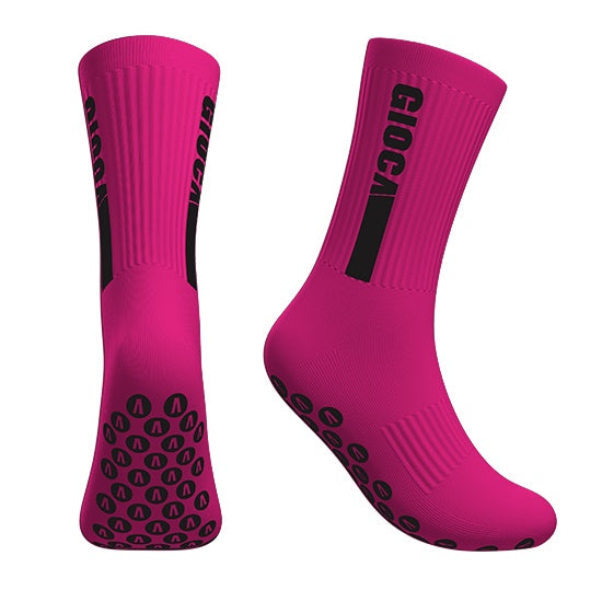 Gioca Grip Socks- Pink