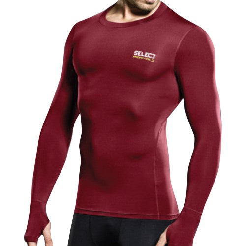 Select Compression Top- Maroon