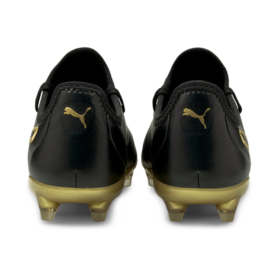 Puma King Pro FG Boots- Black/ Gold