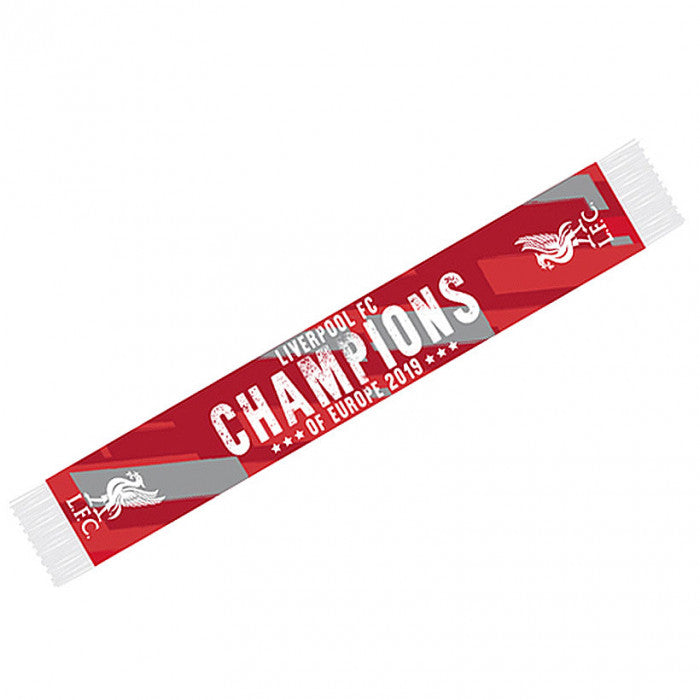 Liverpool Champions Of Europe 2019 Scarf