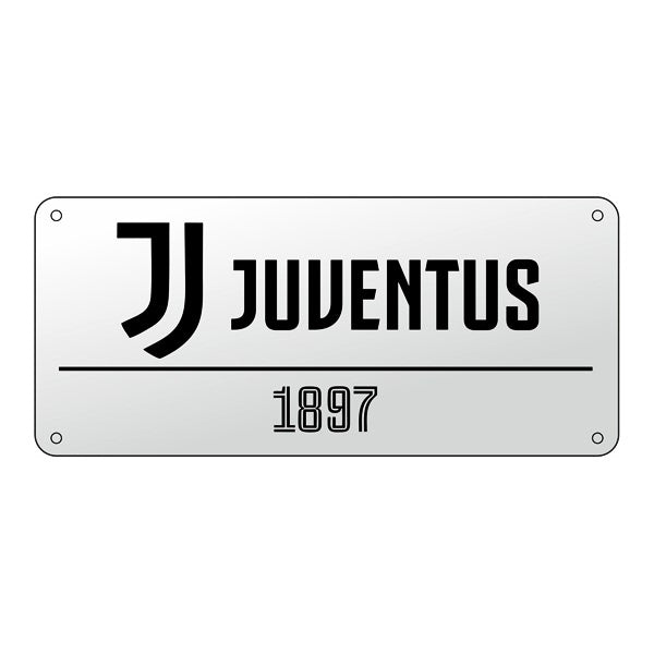 Juventus Street Sign- White