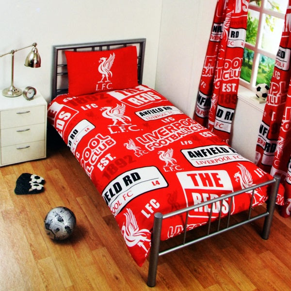 Liverpool Patch Single Bed Set