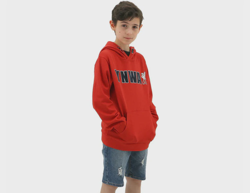 Liverpool Youth Hoody Red