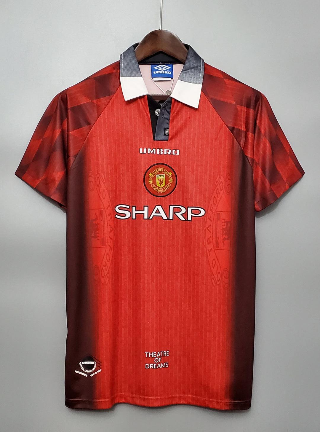 Manchester United 96/97 Home Retro Jersey – Soccer Locker