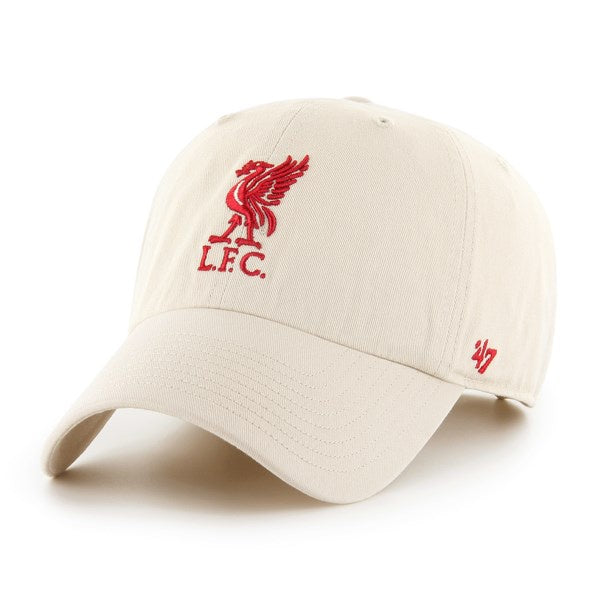 Liverpool 47 Clean Up Cap- Natural/ Red