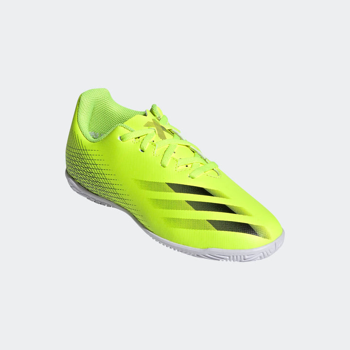 Adidas X Ghosted .4 Indoor Boots- JUNIOR- Yellow