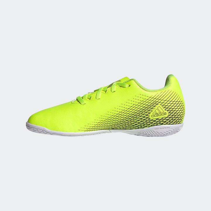 Adidas X Ghosted .4 Indoor Boots- JUNIOR- Yellow