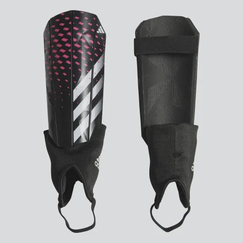 adidas Predator SG Match Shin Guards Black/White/Pink