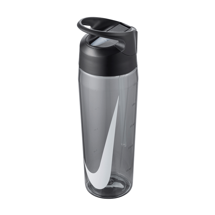 Nike Hypercharge Straw Water Bottle- 710 ml- Grey