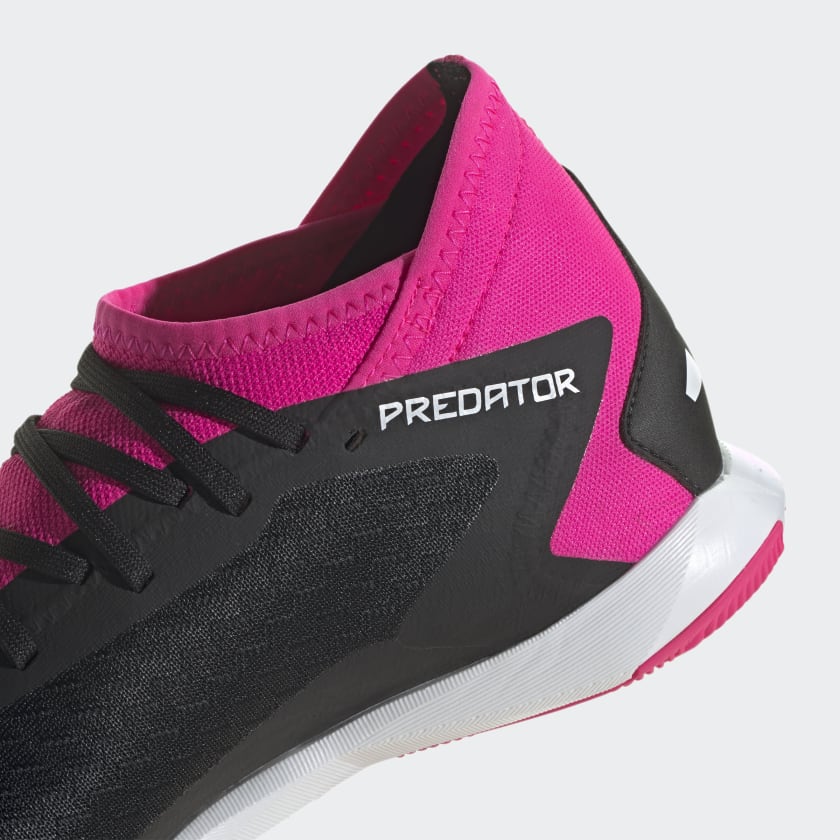 adidas Predator Accuracy .3 Indoor Black White Pink Soccer Locker