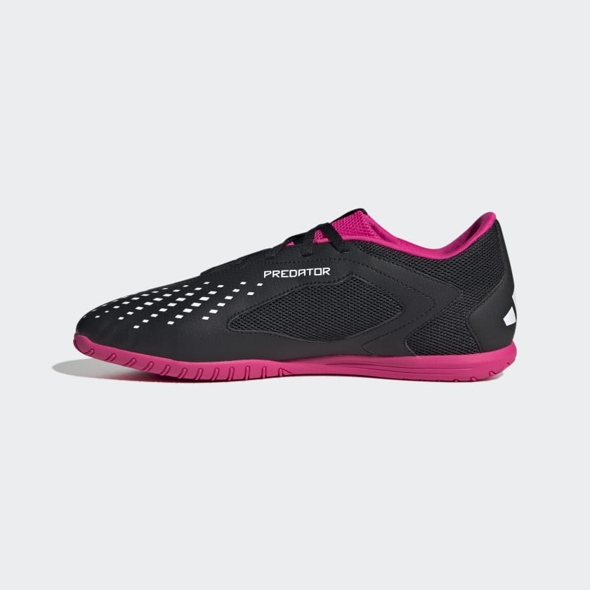 adidas Predator Accuracy .4 Indoor Black White Pink Soccer Locker