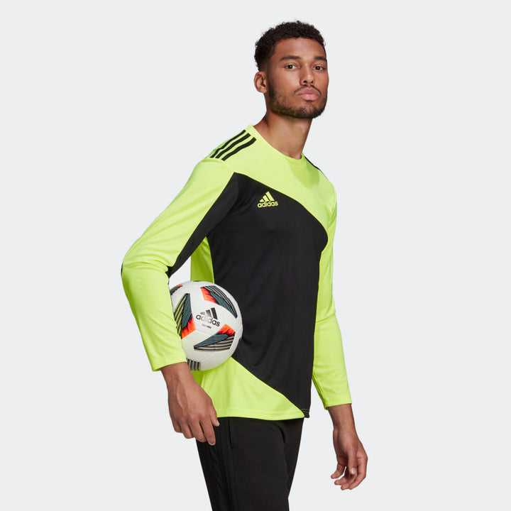 adidas Squadra Goalkeeper Shirt- Fluro Yellow/Black