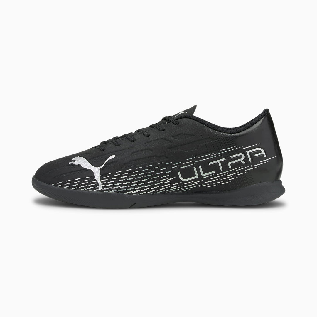 Puma Ultra 4.3 Indoor Boots- Black/ Silver