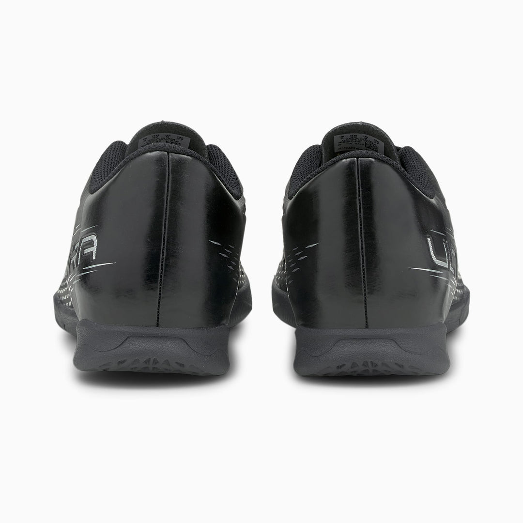 Puma Ultra 4.3 Indoor Boots- Black/ Silver