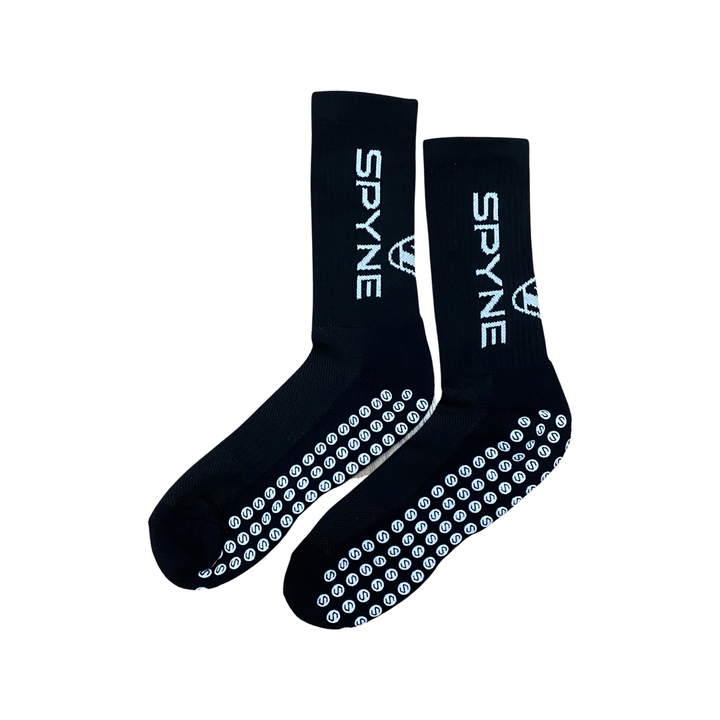SPYNE Grip Socks- Black