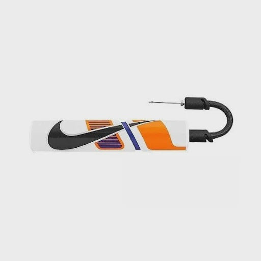 Nike Essential Ball Pump- White/Orange