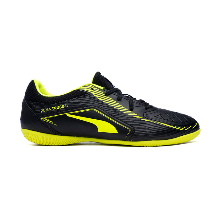 Puma Truco II Indoor Boots- Black/Yellow